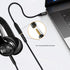 1/4 to 3.5mm Cable 1ft Long, Quarter inch (6.35mm) Female to 3.5mm Male Adapter, 1/8 to 1/4 Stereo Audio Cable,for Headphone, Amplifiers, Guitar, ...