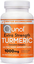Qunol Turmeric Curcumin Supplement, Turmeric 1000mg With Ultra High Absorption, Joint Support Supplement, Extra Strength Turmeric Capsules, 2 Mont...