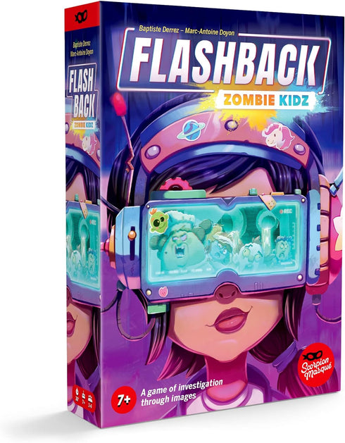 Scorpion Masqué Flashback (Zombie Kidz) | Cooperative Game for Kids and Families | Ages 7+ | 1 to 4 Players | 30 Minutes...