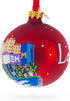 Las Vegas, Nevada Glass Ball Christmas Ornament 3.25 Inches...