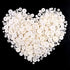Swpeet 1000Pcs Christmas White Craft Buttons, 2 and 4 Holes White Round Craft Resin Sewing Buttons Suitable for Christmas Sewing Decorations, Art ...