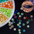 Half Round Resin Jelly Rhinestones 5MM Mixed AB Color DIY Jewlery Making Flatback Non Hotfix Crystal Gems Face Makeup Decoration Material...