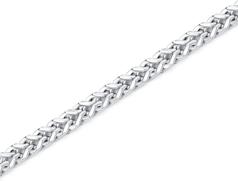 Franco Bracelet - Stainless Steel Men's Bracelet, Multicolored, 6mm Thick Chain Bracelet for Men and Boys...