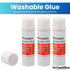 1InTheOffice Jumbo Glue Sticks, Kids Glue Sticks, School Glue Sticks, 1.4oz, Washable, 6 Pack...