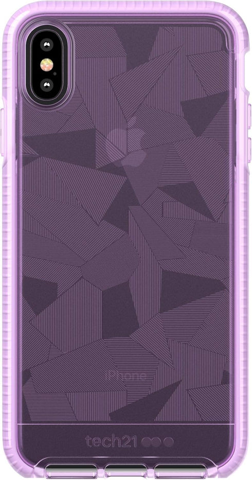 tech21 Evo Edge Phone Case with 12ft Drop Protection for Apple iPhone Xs Max - Orchid...