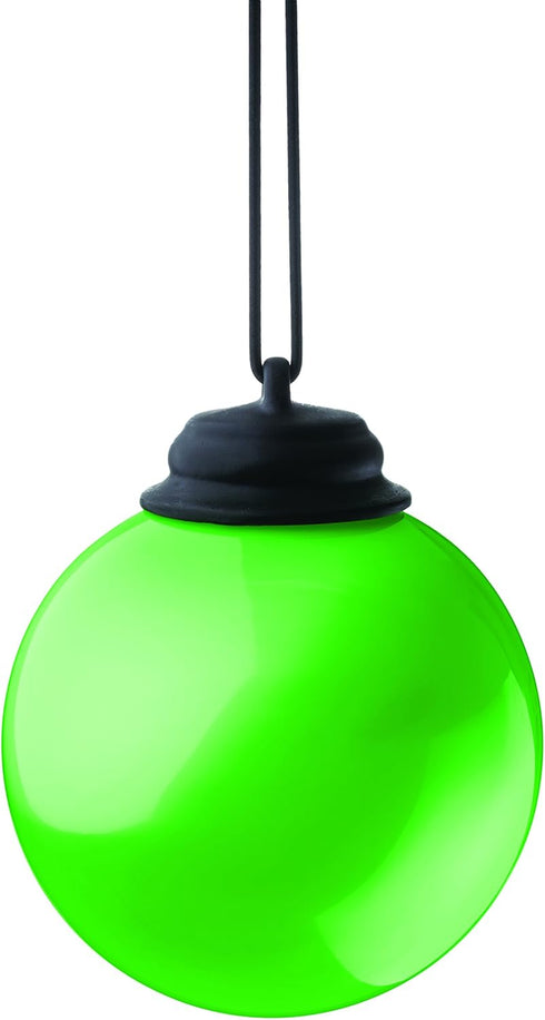 WP465 Battery Powered Summer Patio 5" Globe Light with Automatic On and Off, Light Green, 5"...