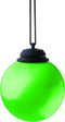 WP465 Battery Powered Summer Patio 5" Globe Light with Automatic On and Off, Light Green, 5"...
