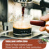 Double Spouts Measuring Cup with Wooden Handle Heat-Resistant Espresso Shot Glasses 3.5oz Mini Sauce Pitcher for Milk Coffee Tea Wine Cocktail...