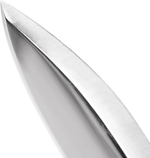 Nisaku NJP640 Ryohbagata Hori-Hori Weeding & Digging Knife-Double Sharp Edge, Japanese Stainless Steel 7.25-Inch Blade, 5.25-Inch Wood Handle...