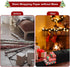 Demao Wrapping Paper Storage Bag 31", Resistant Gift Wrap Paper Storage Organizer Container for Christmas Paper Rolls Storage Holder, Great for Wa...