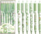 6 Pcs Gel Ink Pens Cartoon Retractable Pens Cute Animal Pen 0.5mm Ballpoint Pen Office School Supplies for Girls (Frog)...