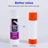 Avery Glue Stic Disappearing Purple Color, 1.27 oz., Washable, Nontoxic, Permanent Adhesive, 1 Glue Stick (00221)...