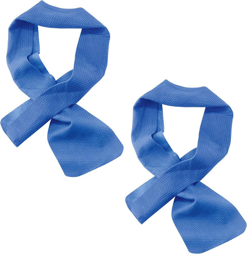 Ergodyne 6603-2PK Chill Its 6603 Cooling Neck Wrap, Long Lasting Cooling Relief, 2-Pack,Blue...