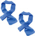 Ergodyne 6603-2PK Chill Its 6603 Cooling Neck Wrap, Long Lasting Cooling Relief, 2-Pack,Blue...