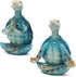 Sea Turtle Yoga Figurines Decorations, 2 Set Meditation Yoga Turtle Decor, Spring Summer Garden Meditating Turtle Crafts for Home Office Bathroom ...