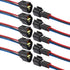 3 Pin Waterproof Connectors,16AWG Waterproof Electrical Car Auto Wire Connector,Male Female Quick Disconnect Wire Connectors for Car Truck Motorcy...