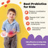 Kids Probiotic Chewables for Digestive Health with 5 Billion CFUs, Prebiotics and Probiotics for Kids for Gut Health, Immune Support, Nutrient Abs...