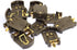 10-Pack CR2032 Button Cell Battery Socket Case BS-8 Gold-Plated Battery Holder for SMD SMT 3V...