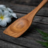 FAAY Right Hand Chopper, Wooden Spoon - Spatula, Break Up Ground Beef Utensils Made from High Moist Resistance Teak Wood for Non Stick Cookware. (...