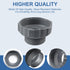 Pool Vacuum Hose Adapter (2 Pcs) Fits for INTEX Part 11239 Pool Skimmer Hose Adapter for Wall Fittings Replacement Connector...