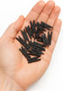 LWR CRAFTS Wooden Mini Clothespins 100 Per Pack 1" 2.5cm (Black)...