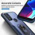 for Moto G Power 2022 Case G Pure Case with Kickstand Armor Magnetic Ring Rugged Protective Military Grade Shockproof Case for G Power 2022 G Pure...