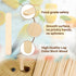 Perfect Stix 4.5" Craft Sticks With Bonus Tacky Glue - Box of 1000 Sticks and .66 oz Aleene's Tacky Glue...