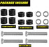 M8 Screws for Samsung TV M8 x 45mm, Pitch 1.25mm TV Mounting Bolts Screws with 25mm Long Spacers Work with Samsung 50" 55" 60" 65" 70" 75" 82" TV...