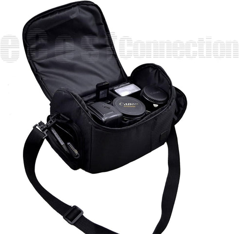 Acuvar Large Digital Camera/Video Padded Carrying Bag/Case for Nikon, Sony, Pentax, Olympus Panasonic, Samsung, and Canon DSLR Cameras...
