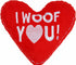 BoomBone Valentines Squeaky Dog Toy, Heart Dog Toy Perfect for Puppy Small Medium Pets Dogs...