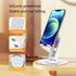 360°Rotating Cell Phone Stand for Desk, Portable & Foldable Phone Holder for Office & Home, Angle & Height Adjustable Tablet Stand for All Mobile ...