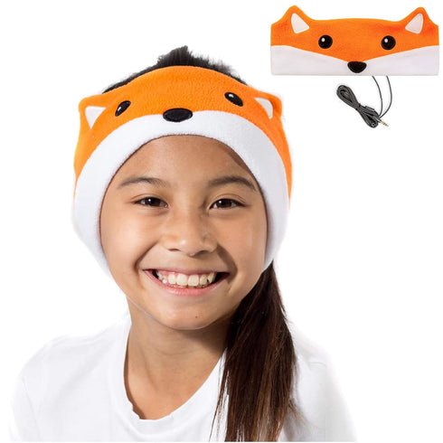 CozyPhones Kids Headphones Volume Limited with Thin Speakers & Super Soft Fleece Headband - Perfect Toddlers & Children's Earphones for Home, Scho...