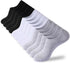 12 Pairs No Show Socks Men Women Cotton Socks Low Cut Socks No Show Socks Bulk Liner Socks...
