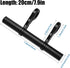 Yizhet Bike Handlebar Extender, Lightweight Durable Aluminum Alloy Double Bicycle Handlebar Extension Bracket for Holding Motorcycle E-Bike Lamp S...
