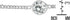 AeraVida Multicolor Small Sparkling CZ 925 Sterling Silver Adjustable Anklet | Casual Versatile 2in1 Ankle Bracelet | 9 inch...