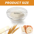 100 Pcs Bowl Covers For Bread Proofing, Plastic Covers For Bowls, Reusable Elastic Bowl Covers For Food Preservation Outdoor Food Covers To Keep B...