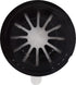 Square Deal Recordings & Supplies (25) Black Adhesive Backed Spider CD/DVD Hubs (Rosettes) - For Gluing into a Chubby CD Jewel Box To Increase Cap...