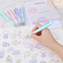 8Pcs Retractable Erasable Gel Pens, Make Mistakes Disappear, Blue & Black Ink Pen for Drawing Writing Planner and Crossword Puzzles, No Smudge on ...