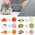 Ourokhome Manual Food Processor Vegetable Chopper, Portable Hand Pull String Garlic Mincer Onion Cutter for Veggies, Ginger, Fruits, Nuts, Herbs, ...