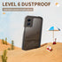 Clear Case for Motorola Moto G Play 4G 2024 Case Waterproof Full Body Protective with Built-in Screen Protector Dustproof Shockproof Underwater Ph...