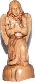 Holy Land Market Small Praying Kneeling Angel - Carved in Olive Wood (13.5cm or 5.4 Inches)...