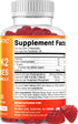 Vitamatic Vitamin D3 K2 Gummies - 60 Count - Supports Healthy Bone, Heart & Calcium Absorption, & Immune Health - Plant Based, Non-GMO, Gluten Fre...