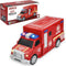 Fire Truck Toy for 3-8 Year Old Boys Girls, LED Music Electric Universal Wheel Fire Truck Toys, Toddlers and Kids Fire Truck Toys Gifts, Red, CDDZ...