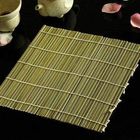 JapanBargain 3664, Sushi Making Kit Bamboo Roller Rolling Mat and Rice Paddle Scoop Set...