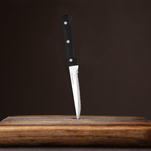 Hampton Forge Brighton 4Pc Steak Set, 0.40 LB, Black...