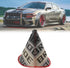 Zhengsheng Universal Shift Boot Cover,Fabric Shifter Manual/Auto Shift Knob Boot Dust Cover,LightGray...
