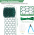 Floral Chicken Wire for Craft,4 x 118 Inch Lightweight Galvanized Hexagonal Chicken Wire Netting, 2mm Thickness Chicken Wire Fence for Garden Poul...