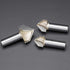 V Groove Router Bit 90 Degree Double Flute Chamfer and Bevel Bit Carbide Tipped Woodworking Tool Engraving Router Bit 7/8" Dia x 1/2 Inch Shank...