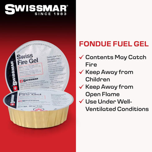Swissmar F65200 Fire Gel Cans, 3-Ounce, Set of 3...
