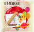 Baking Gift Pot Holder Set - R HORSE 3Pcs Red Baking Pot Holder with Silicone Spatula Greeting Card Heat Resistant Oven Mitts Kitchen Baking Gift ...